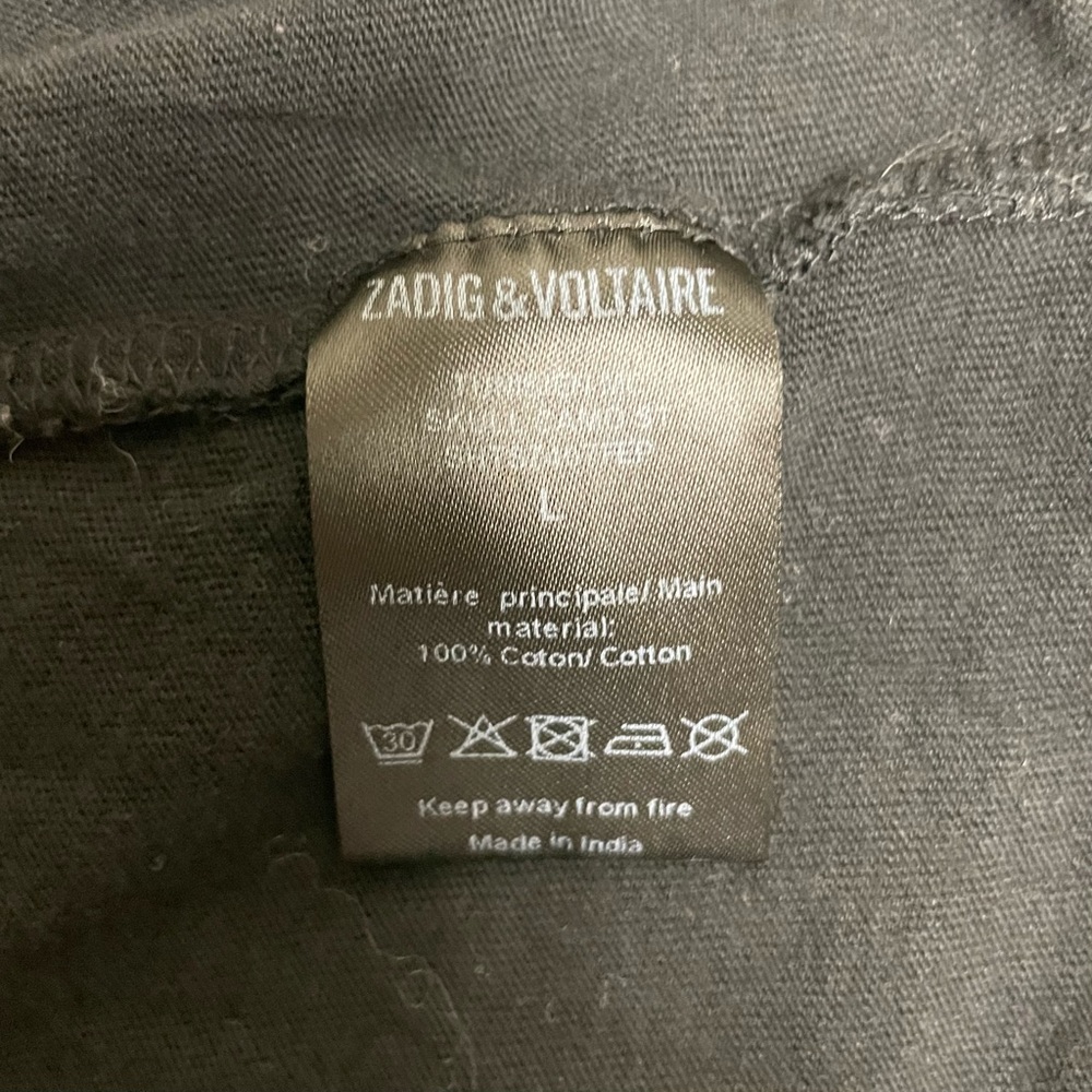 ZADIG & VOLTAIRE Strass Camo Skull Long Sleeve - Picture 4 of 4